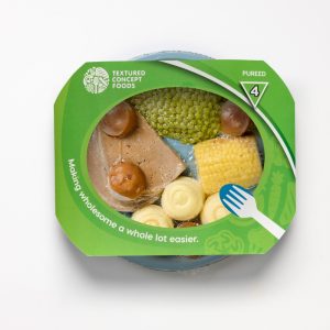 Roast Lamb, Peas, Corn Cob
